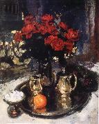 Konstantin Korovin Rose and Violet painting